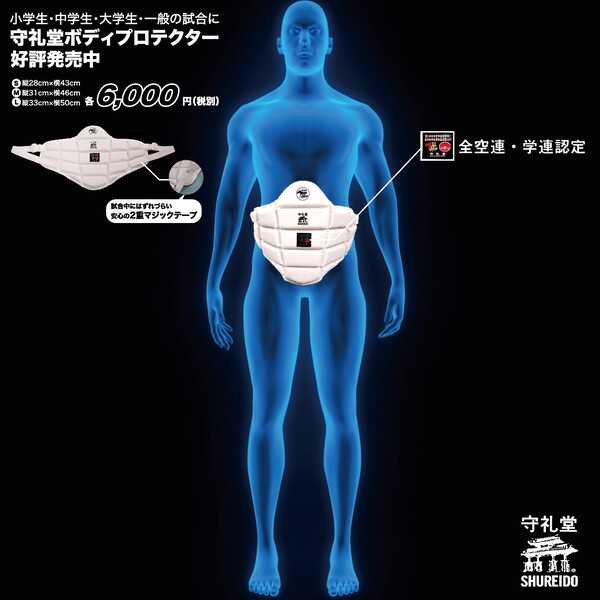 全空連・学連胴プロテクター